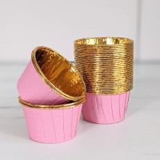 Ροζ Χρυσό Φόρμα Cupcake 