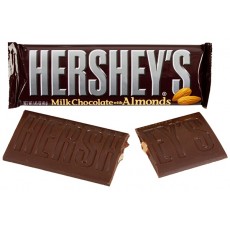 Hershey's Σοκολάτα Γάλακτος Αμυγδάλου Hershey's Σοκολάτα Γάλακτος Αμυγδάλου