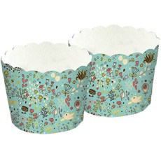  Φόρμα Cupcake Μικρή Με Πουλάκια
